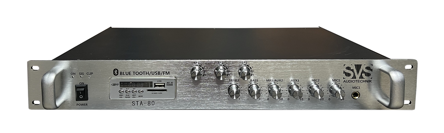 SVS Audiotechnik STA-80 Микшер-усилитель для систем Public Address в Самаре