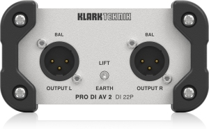Klark Teknik DI 22P пассивный стерео директ-бокс в Самаре